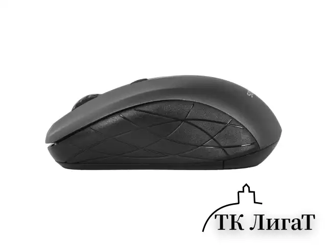 Мышь беспроводная SONNEN V-111, USB, 800/1200/1600 dpi, 4 кнопки, оптическая, черная, 513518