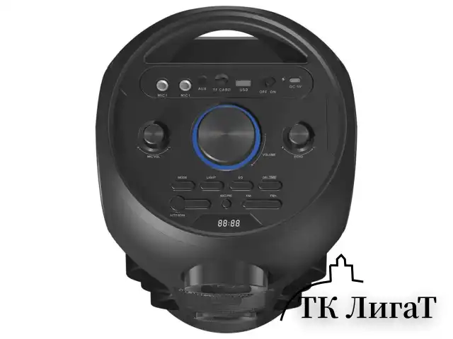 Колонка портативная DEFENDER G78, 2.0, 70 Вт, Bluetooth, FM-тюнер, microSD, чёрная, 65178