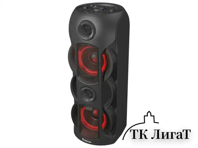 Колонка портативная DEFENDER G78, 2.0, 70 Вт, Bluetooth, FM-тюнер, microSD, чёрная, 65178