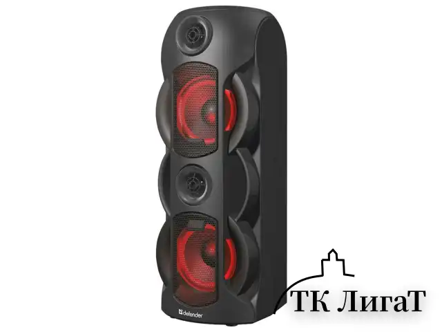 Колонка портативная DEFENDER G78, 2.0, 70 Вт, Bluetooth, FM-тюнер, microSD, чёрная, 65178