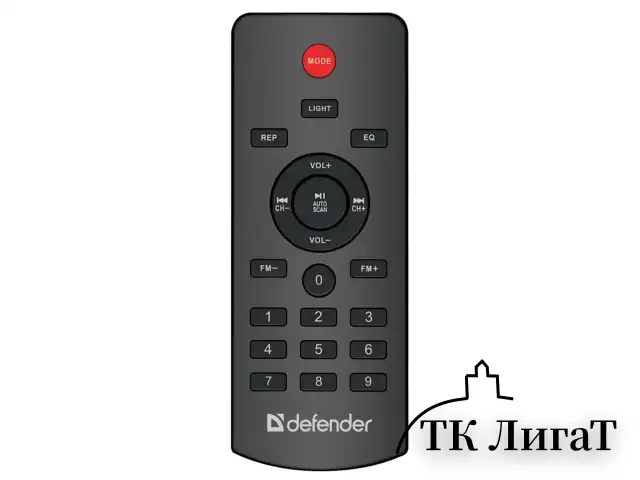 Колонка портативная DEFENDER Rage, 2.0, 50 Вт, Bluetooth, FM-тюнер, microSD, чёрная, 65109