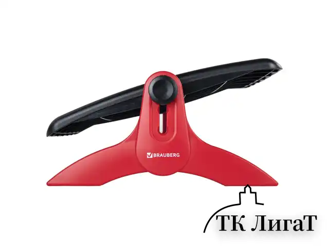 Подставка для ног BRAUBERG офисная, 45х32 см, регулируемые высота и угол наклона, черная, 531489