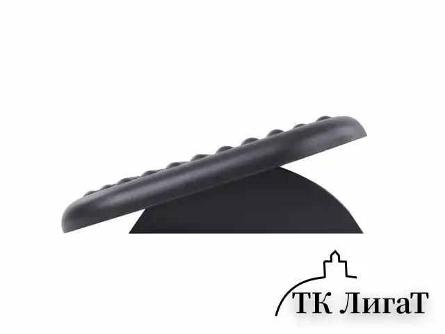 Подставка для ног BRAUBERG офисная, 45х33 см, регулируемый угол наклона, рифленая, черная, 531495