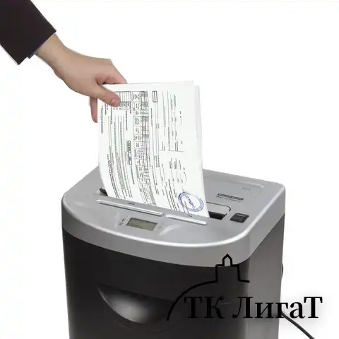 Уничтожитель (шредер) BRAUBERG S22-S, 2 уровень секретности, полоски 4 мм, 22 листа, 34 л, CD, 531773