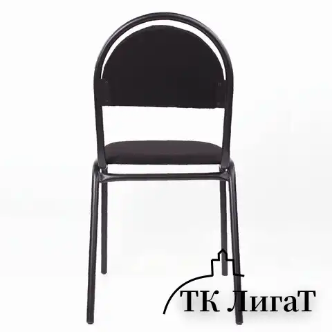 Стул для посетителей РС00М, черный каркас, ткань черная