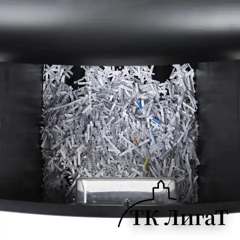 Уничтожитель (шредер) BRAUBERG 1525X, 4 уровень секретности, фрагменты 4х40 мм, 15 листов, 25 л, 532151