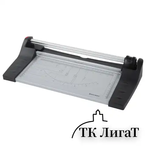 Резак роликовый BRAUBERG EXTRA A4, до 10 л, длина реза 320 мм, металлическое основание, 532325
