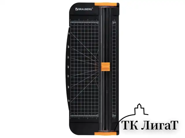 Резак роликовый BRAUBERG SUPER A4, до 12 л., длина реза 310 мм, линейка, А4, 532328