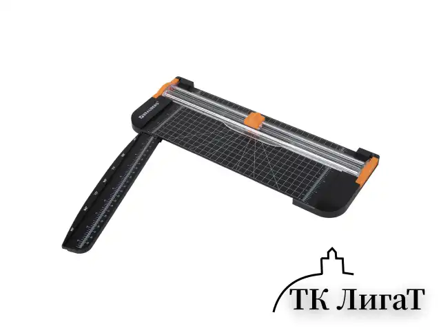 Резак роликовый BRAUBERG SUPER A4, до 12 л., длина реза 310 мм, линейка, А4, 532328