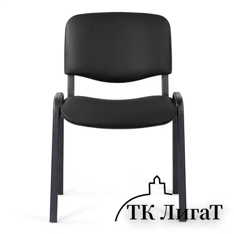 Стул STAFF "Iso Lite CF-008", кожзам черный (Z-11), 532564