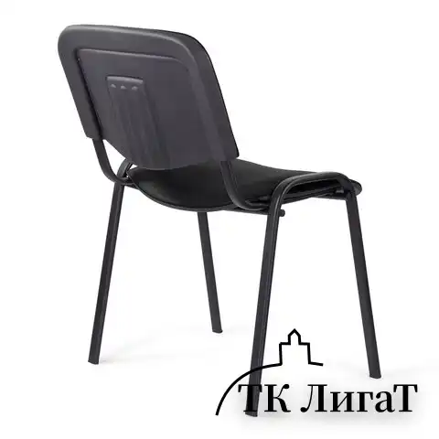 Стул STAFF "Iso Lite CF-008", кожзам черный (Z-11), 532564