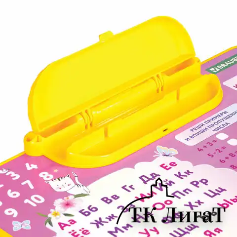 Комплект детской мебели розовый ПРИНЦЕССА: стол + стул, пенал, BRAUBERG NIKA KIDS, 532635