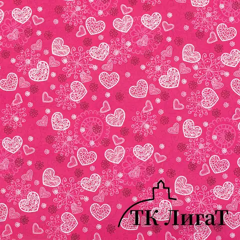 Бумага упаковочная "Love Story", 70x100 см, 10 дизайнов ассорти, ЗОЛОТАЯ СКАЗКА, 591916