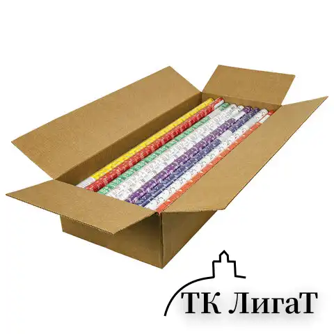 Бумага упаковочная "Funny Notes", 70x100 см, 10 дизайнов ассорти, ЗОЛОТАЯ СКАЗКА, 591919