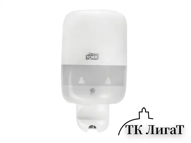 Дозатор для жидкого мыла TORK (Система S2) Elevation, 0,5 л, mini, белый, 561000