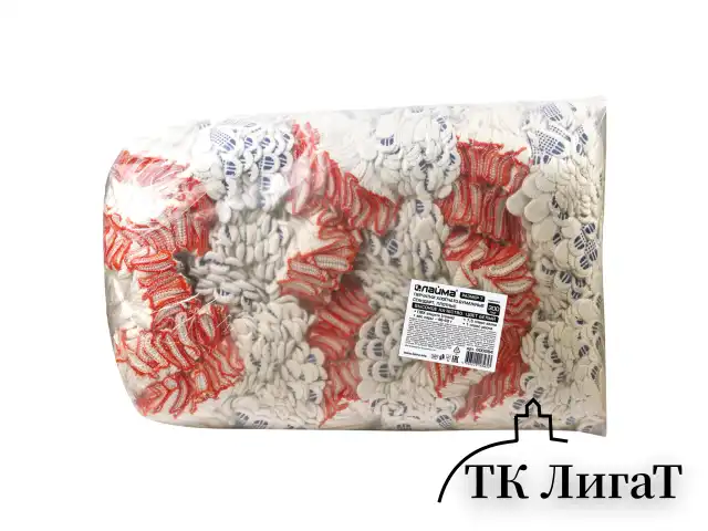 Перчатки хлопчатобумажные, КОМПЛЕКТ 300 ПАР, 7,5 класс, 46-48 г, 166 текс, ПВХ точка, LAIMA СТАНДАРТ, БЕЛЫЕ, 600994