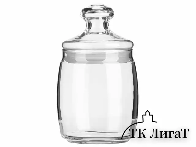 Банка с крышкой "Cesni" для сыпучих продуктов, 1 шт., 940 мл, стекло, PASABAHCE, 97560