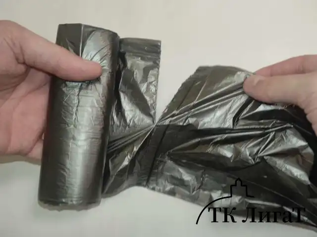 Мешки для мусора, 60 л, черные, в рулоне 20 шт., ПНД, 7 мкм, 60х70 см, эконом, КОНЦЕПЦИЯ БЫТА "ЭкоДом", 1749