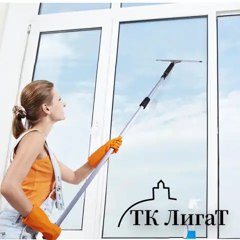Ручка телескопическая 240 см, алюминий, стяжка 601522, окномойка 601518, LAIMA PROFESSIONAL, 601515