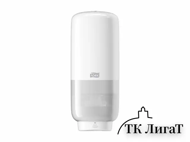 Дозатор для жидкого мыла-пены СЕНСОРНЫЙ TORK (Система S4) Elevation, 1 л, белый, 561600