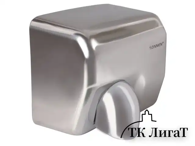 Сушилка для рук SONNEN HD-798S, 2300 Вт, нержавеющая сталь, антивандальная, серебристая, 604194