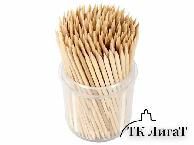 Зубочистки деревянные LAIMA, КОМПЛЕКТ 190 штук, в диспенсере, 604770