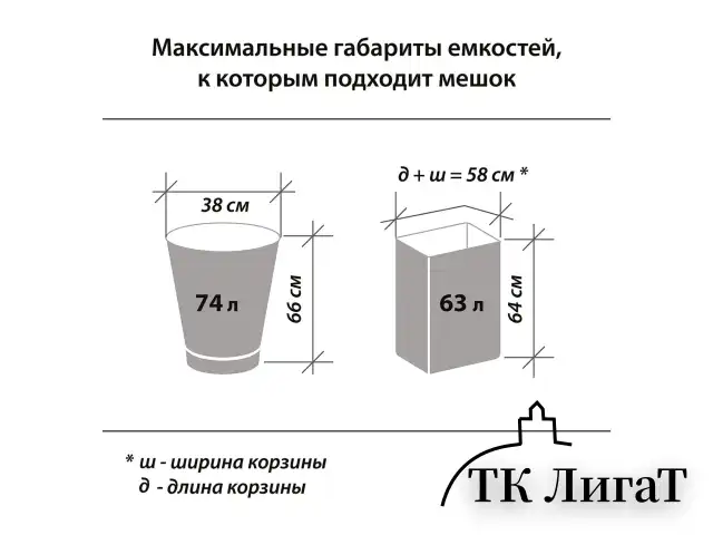 Мешки для мусора 90 л, черные, в рулоне 10 шт., прочные, ПВД 25 мкм, 60х95 см, LAIMA, 605332