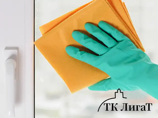 Тряпка ВИСКОЗНАЯ универсальная STANDART, 50х60 см, 120 г/м2, оранжевая, ЛЮБАША, К4118, 605498