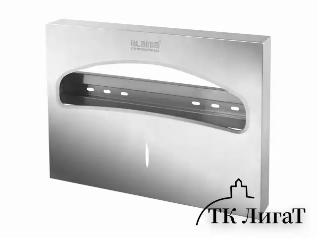 Диспенсер для покрытий на унитаз LAIMA PROFESSIONAL INOX, (V1) 1/2, нержавеющая сталь, матовый, 605702