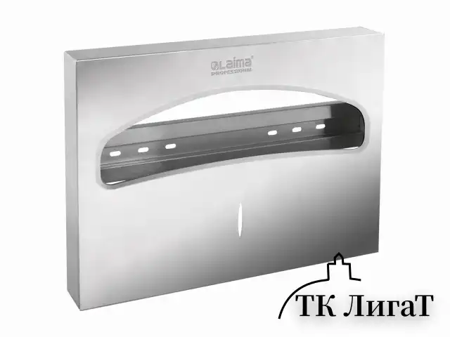 Диспенсер для покрытий на унитаз LAIMA PROFESSIONAL INOX, (V1) 1/2, нержавеющая сталь, матовый, 605702