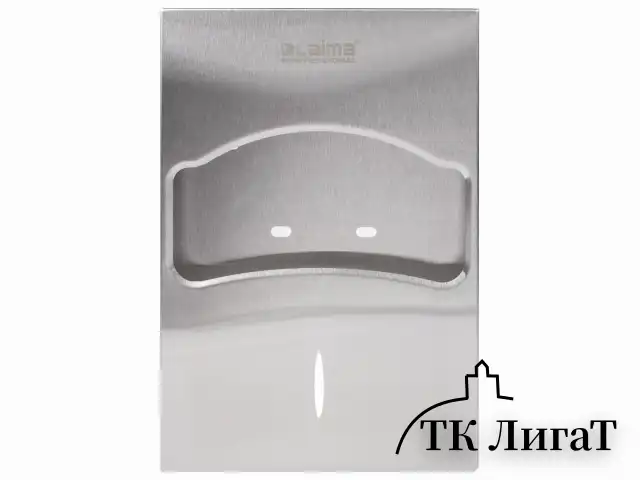 Диспенсер для покрытий на унитаз LAIMA PROFESSIONAL INOX, 1/4 сложения, нержавеющая сталь, матовый, 605704