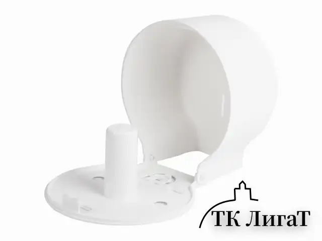 Диспенсер для туалетной бумаги LAIMA PROFESSIONAL ORIGINAL (Система T2), малый, белый, ABS, 605766