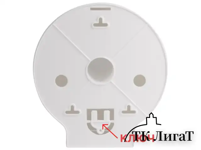 Диспенсер для туалетной бумаги LAIMA PROFESSIONAL ORIGINAL (Система T2), малый, белый, ABS, 605766