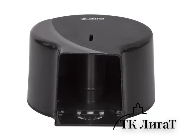 Диспенсер для туалетной бумаги LAIMA PROFESSIONAL ORIGINAL (Система T2), малый, черный, ABS-пластик, 605767