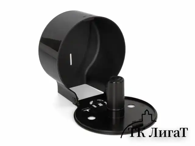 Диспенсер для туалетной бумаги LAIMA PROFESSIONAL ORIGINAL (Система T2), малый, черный, ABS-пластик, 605767