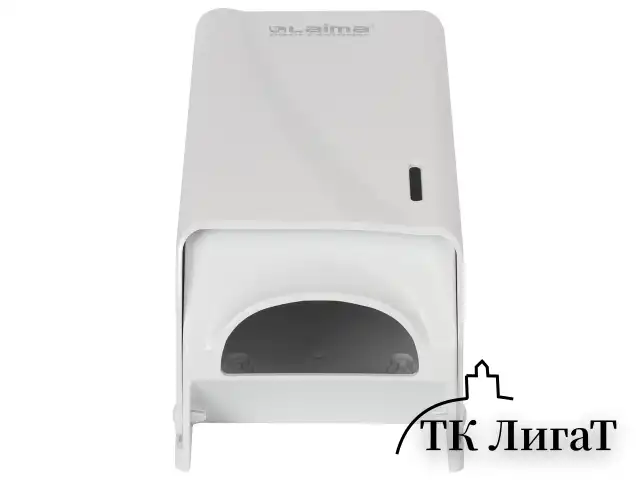 Диспенсер для туалетной бумаги листовой LAIMA PROFESSIONAL ORIGINAL (Система T3), белый, ABS-пластик, 605770