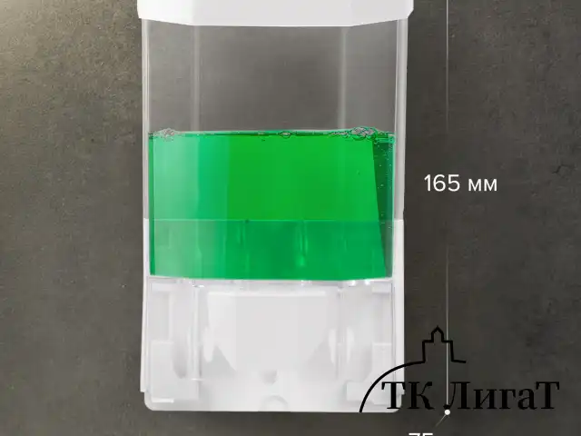 Дозатор для жидкого мыла LAIMA PROFESSIONAL ORIGINAL, НАЛИВНОЙ, 0,5 л, прозрачный, 605772