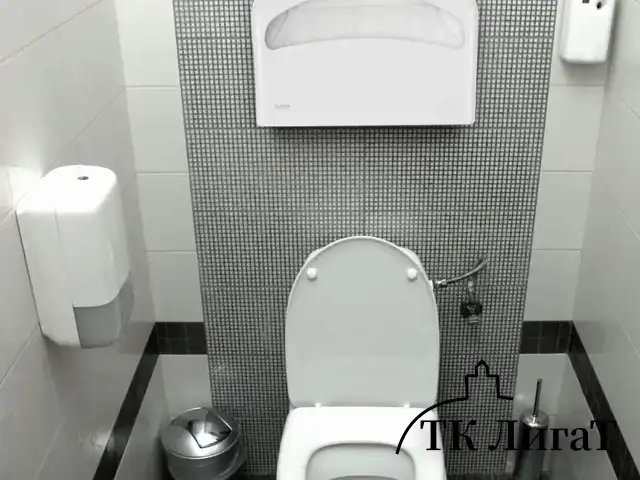 Диспенсер для покрытий на унитаз LAIMA PROFESSIONAL ORIGINAL (V1), 1/2 сложения, белый, ABS-пластик, 605785