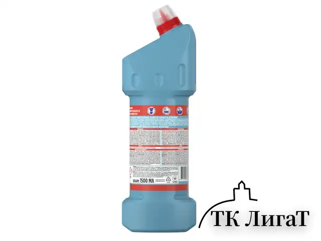 Чистящее средство 1,5 л DOMESTOS (Доместос) "Свежесть Атлантики", с отбеливающим эффектом, 67683281