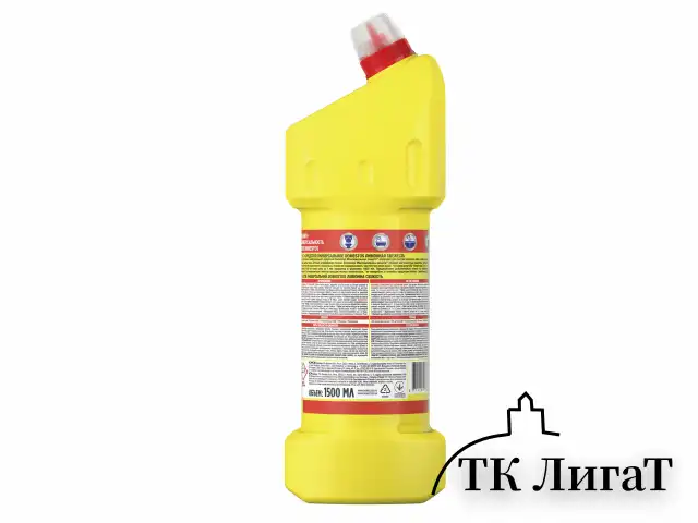 Чистящее средство 1,5 л, DOMESTOS (Доместос) "Лимонная свежесть", с отбеливающим эффектом, 67682978