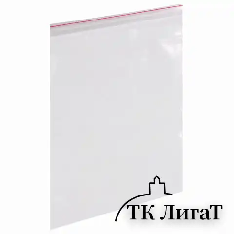 Пакеты с замком ZIP LOCK "зиплок", комплект 100 шт., 200х250 мм, ПВД, толщина 40 микрон, BRAUBERG, 606215