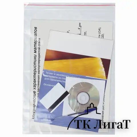 Пакеты с замком ZIP LOCK "зиплок", комплект 100 шт., 250х300 мм, ПВД, толщина 40 микрон, BRAUBERG, 606217