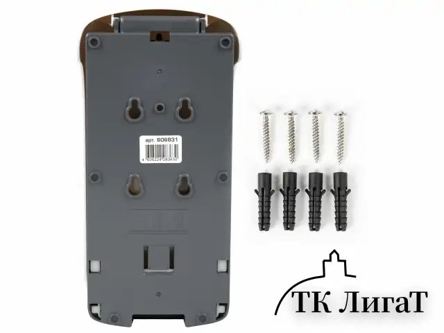 Дозатор для жидкого мыла ULTRA LAIMA PROFESSIONAL, НАЛИВНОЙ, 1 л, белый, ABS-пластик, 606831