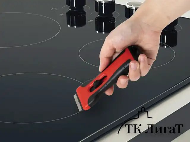 Скребок для любых поверхностей (керамика, стекло, плитка) BRAUBERG SMART CLEAN, 5 лезвий, 607457