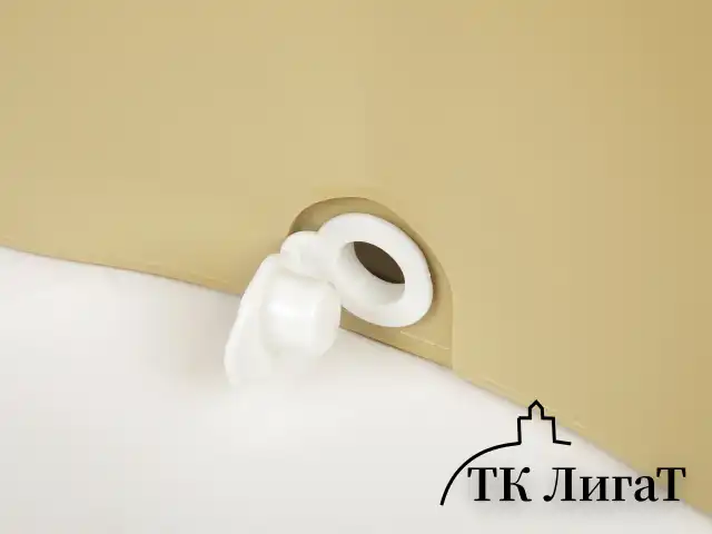 Швабра с отжимом и ведром 7 л/5 л LAIMA TONE MOP, две насадки в комплекте, бежевый, 607488