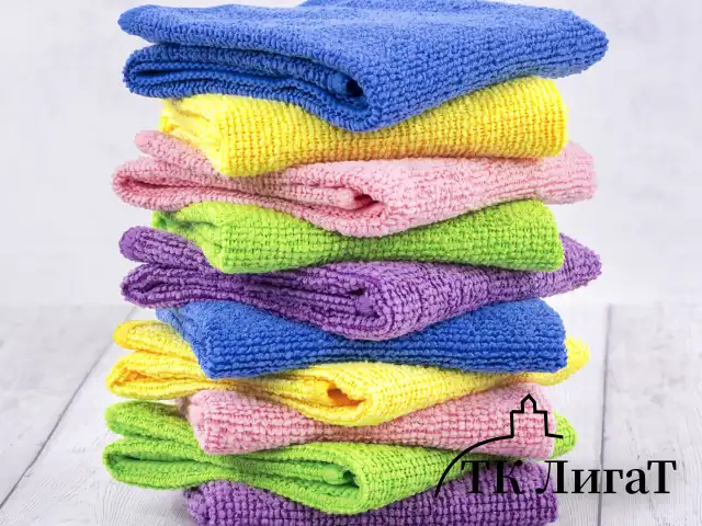 Салфетка из микрофибры 30х30 см "MULTI COLOUR ECONOMY PACK 10", КОМПЛЕКТ 10 шт., LAIMA HOME, 607794
