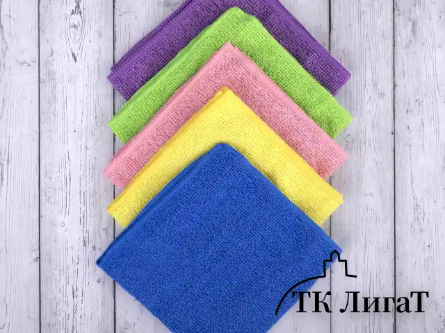 Салфетка из микрофибры 30х30 см "MULTI COLOUR ECONOMY PACK 10", КОМПЛЕКТ 10 шт., LAIMA HOME, 607794