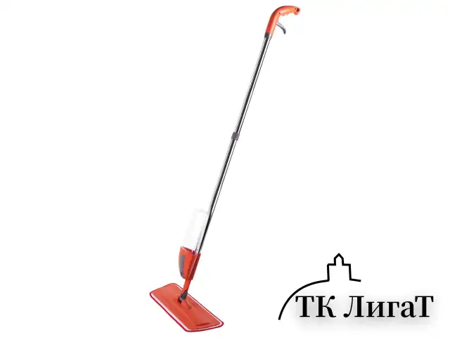 Швабра с распылителем воды плоская для мытья полов и уборки "Spray Mop", LAIMA, 607981
