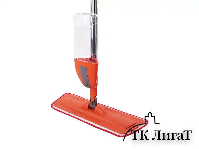 Швабра с распылителем воды плоская для мытья полов и уборки "Spray Mop", LAIMA, 607981