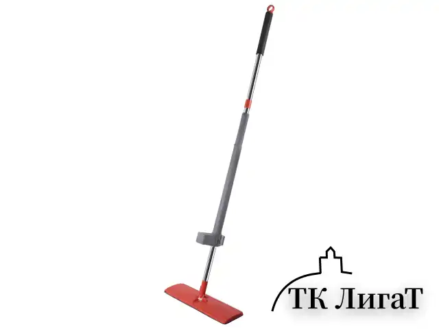 Швабра с отжимом плоская для мытья полов и уборки "Dry Flat Mop", LAIMA, 607982